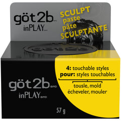 Got2B Styling InPLAY Sculpt Paste for Hair, 57g