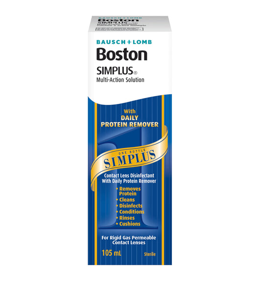 Bausch + Lomb Boston Simplus Multi-Action Solution, 105ml