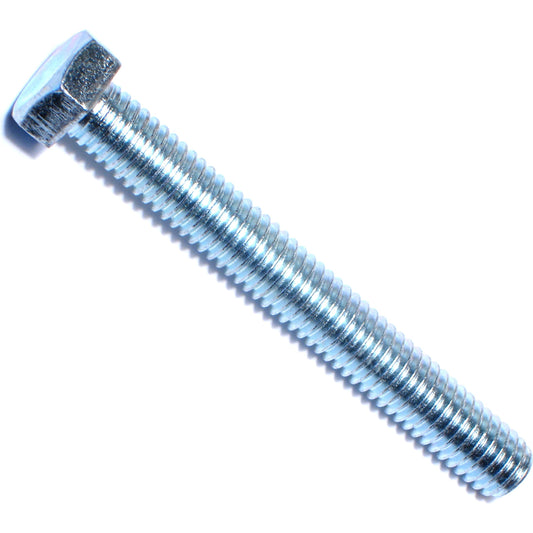 Hard-to-Find Fastener 014973244286 Full Thread Hex Tap Bolts, 3/8-16 x 3, Piece-10, zinc