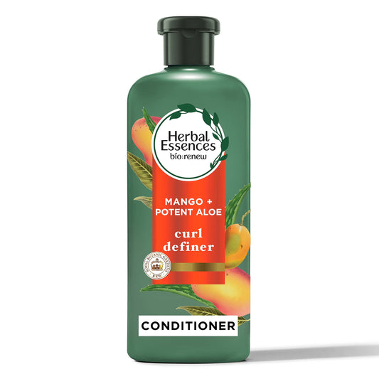 Herbal Essences bio: renew Potent Aloe + Mango Conditioner for Curly Hair, 400 Milliliters