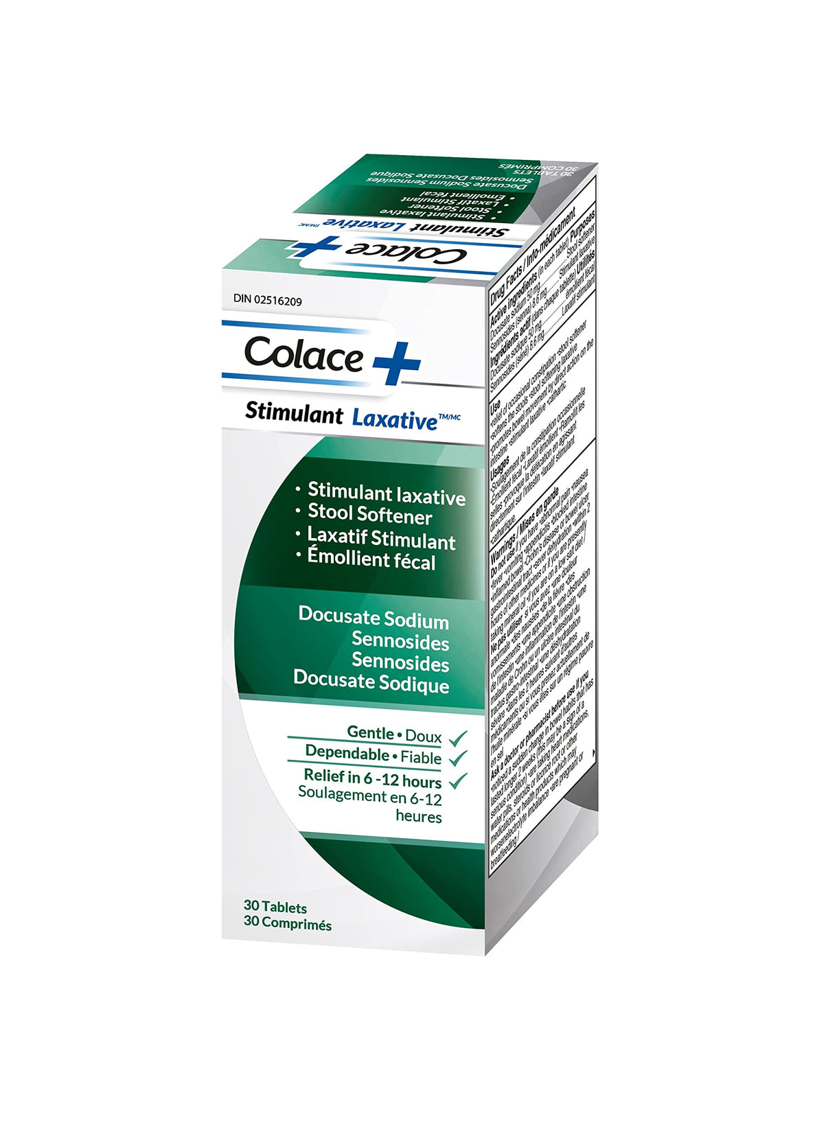 Colace + Stimulant Laxative 30ct