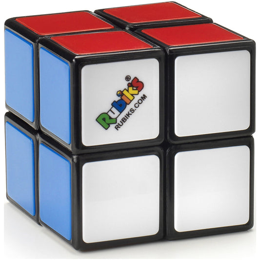 Rubik's Cube, The Official 2x2 Rubik's Cube, Mini Problem-Solving Brain Teaser, Classic Color-Matching Puzzle, Fidget Toy, Sensory Puzzle for Adults, Teens, Kids, for Ages 8 & Up