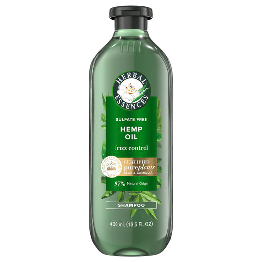 Herbal Essences bio:renew Hemp + Potent Aloe Sulfate Free Shampoo Frizz Control 13.5 fl oz