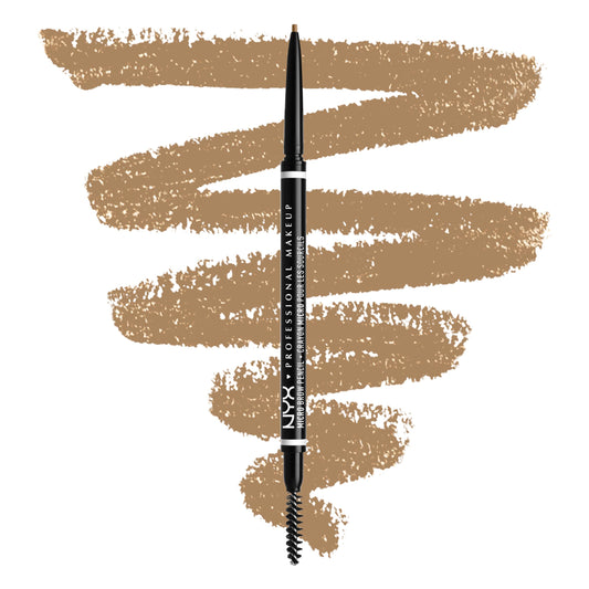 NYX PROFESSIONAL MAKEUP, Micro Brow Pencil, Precise Eyebrow Pencil - BLONDE