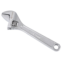 Olympia Tools 6" Adjustable Wrench, Heavy Duty Drop Forged Steel, Chrome Plated, Precision Machined Jaws, Rust Resistant