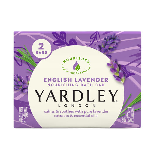 Yardley English Lavender 2-Bar Soap, 226 Grams