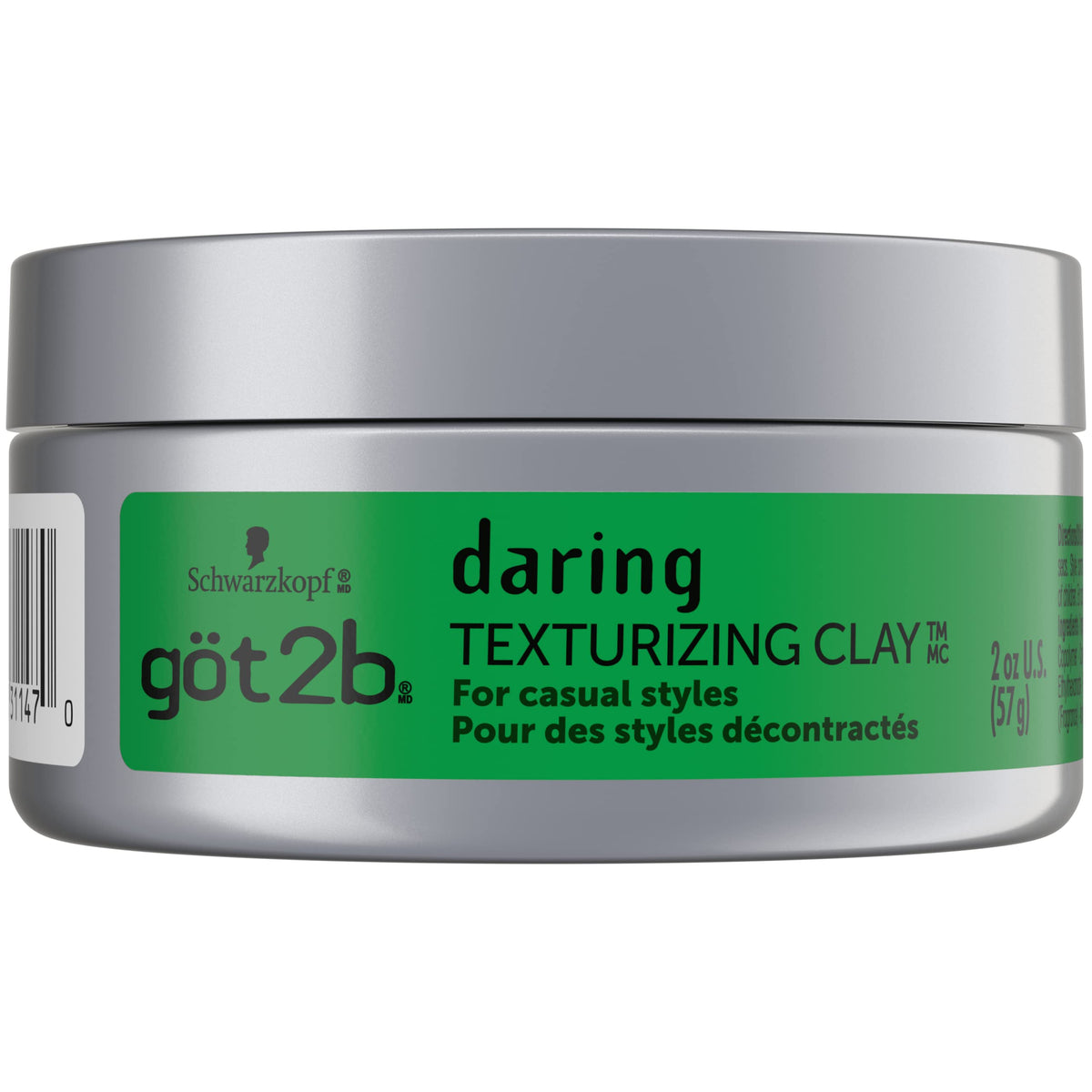 got2b Daring Texturizing Clay For Casual Hair Styles, 57 Grams