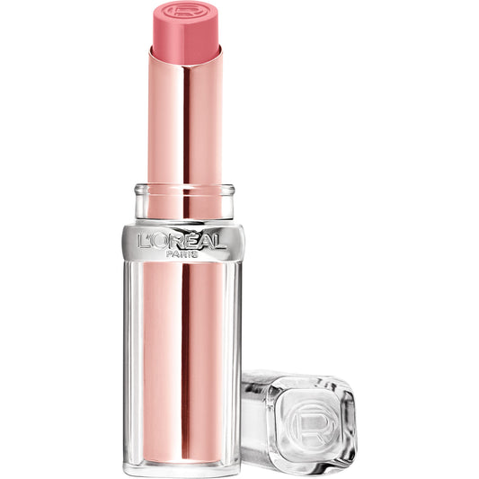 L’Oréal Paris Glow Paradise Balm-in-Lipstick, Tinted Lip Balm with Pomegranate Extract for Sensitive Lips, Pastel Exaltation, 0.1 oz.