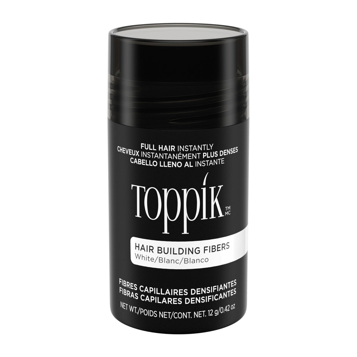 TOPPIK Hair Building Fibers,12 g, Fill In Fine or Thinning Hair, Instantly Thicker Looking, Multiple Shades for Men & Women