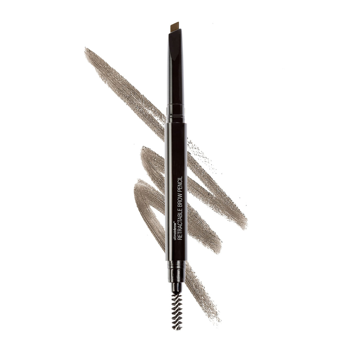 wet n wild Ultimate Eyebrow Retractable Definer Pencil, Dual-Sided Brow Brush, Fine Tip, Shapes, Defines, Fills Brow Makeup - Ash Brown