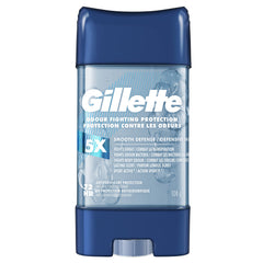 Gillette Antiperspirant and Deodorant for Men, Clear Gel, Smooth Defense, 108g