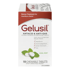 Gelusil Chewable Tablet, 100 Count