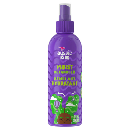 Aussie Kids Moist Detangler for Kids, 236 mL