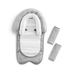 Munchkin Brica XtraGuard Head Support & Strap Cover for Baby Car Seats with Silver-Ion Technology, Dots