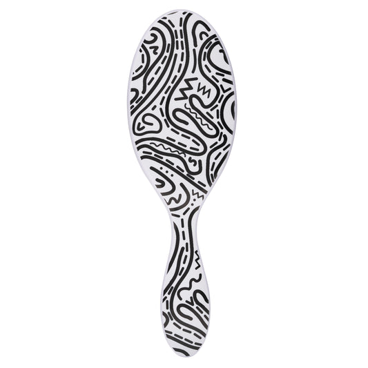 Wet Brush Original Detangler Brush Doodle Hipster
