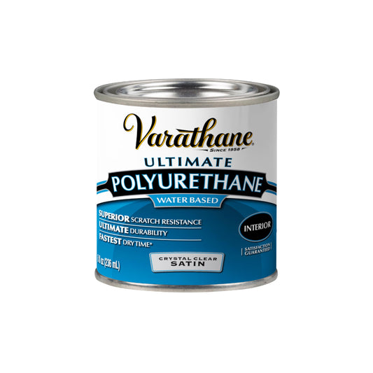 Varathane Diamond Wood Finish in Satin Clear, 236 ml (Pack of 1)(Packaging May Vary)