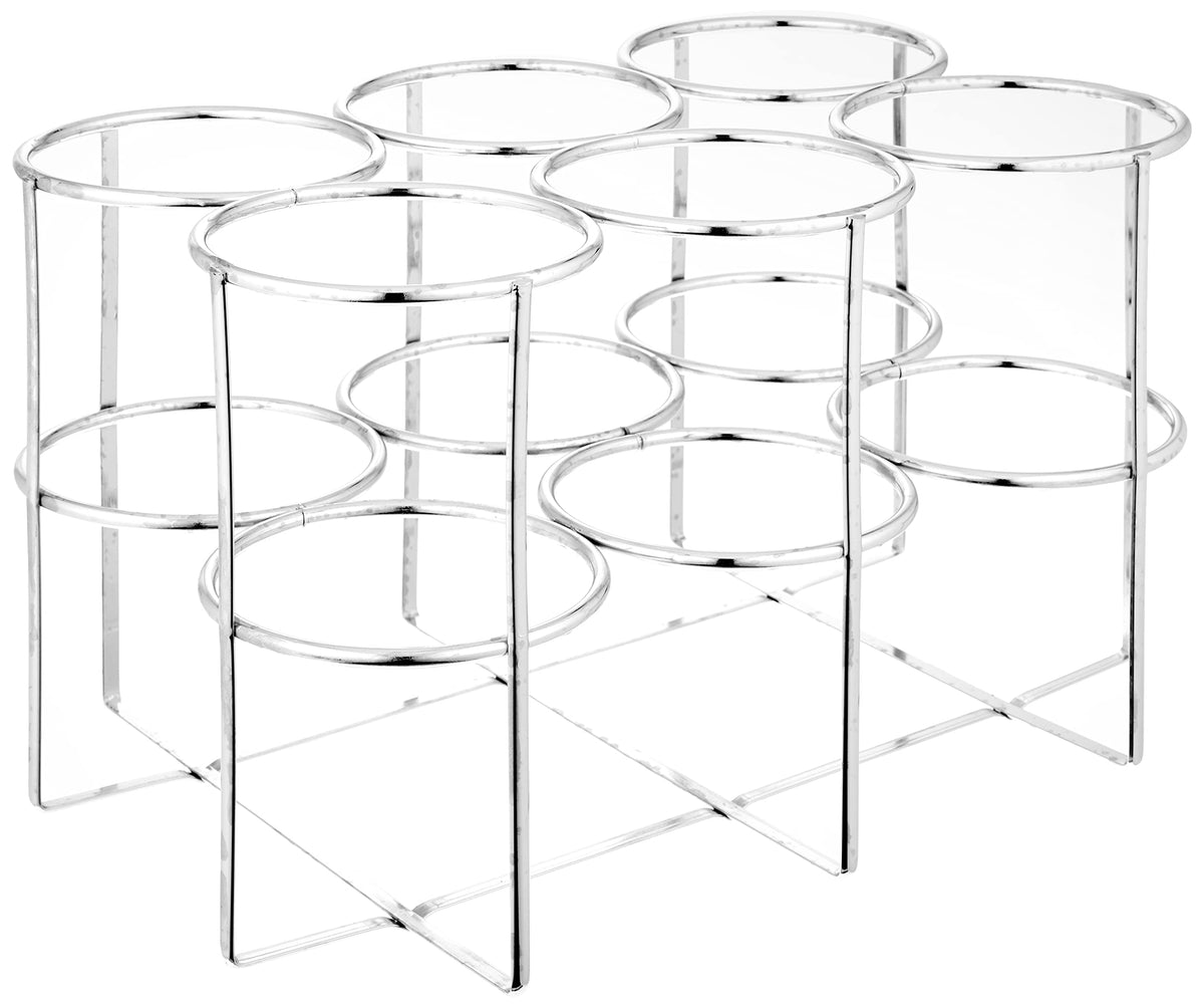 Drive Medical Chrome Oxygen 6 Cylinder Rack, 1 Each 1 Count