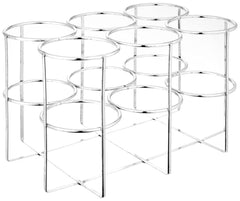 Drive Medical Chrome Oxygen 6 Cylinder Rack, 1 Each 1 Count
