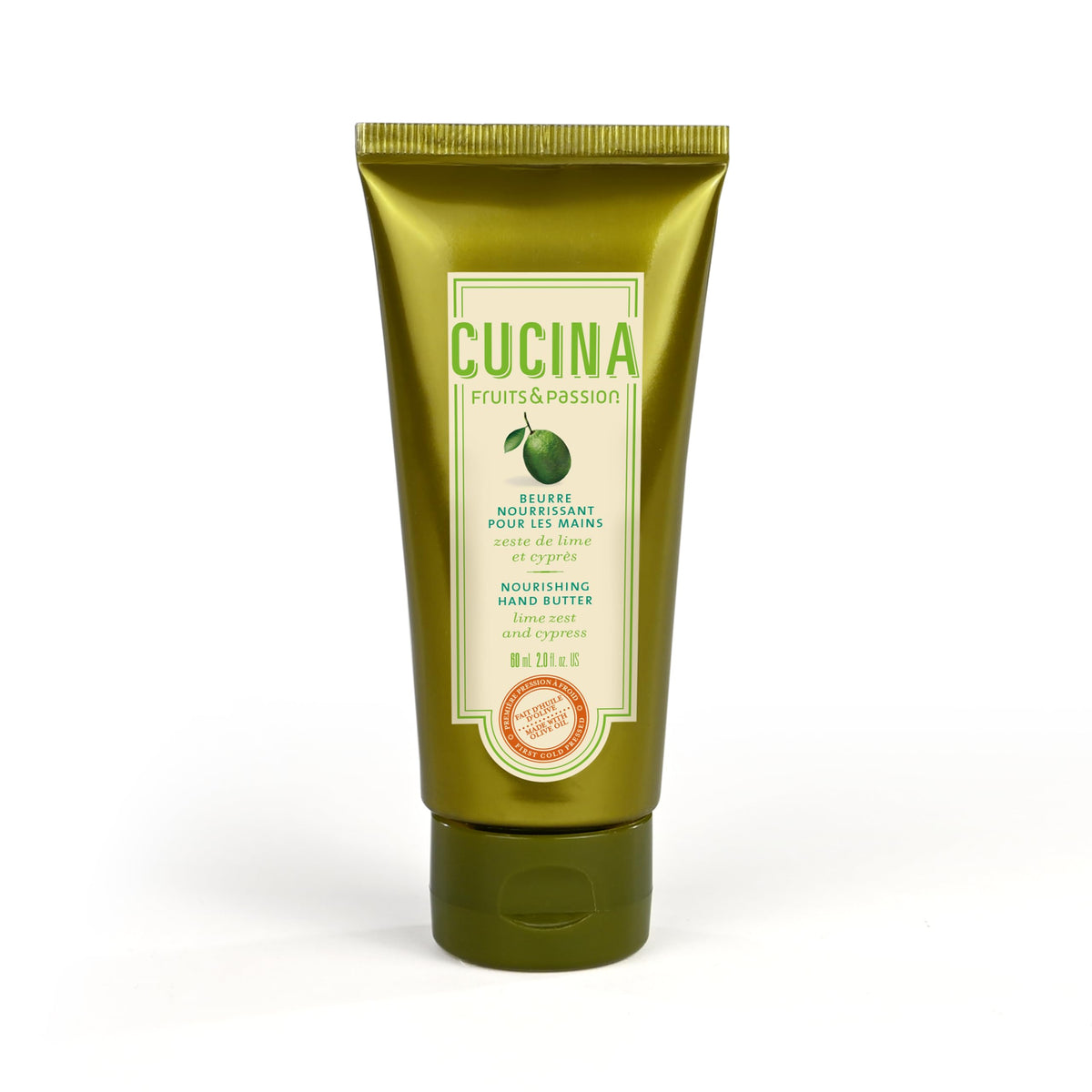 Cucina Hand Butter by Fruits & Passion - Lime Zest and Cypress - 60 ml