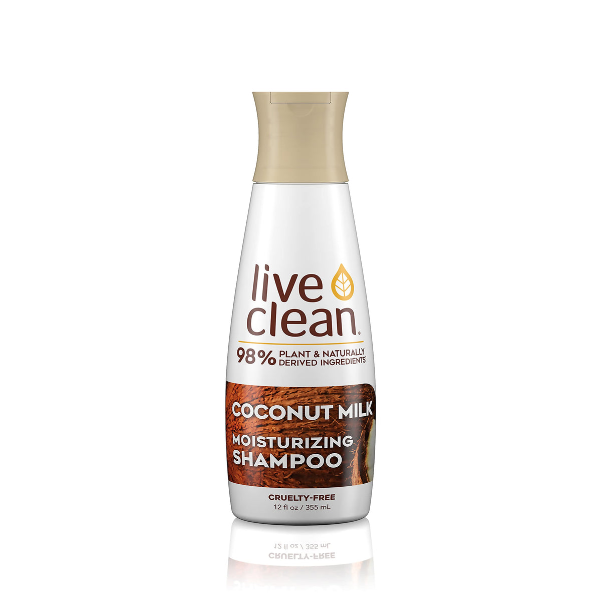 Live Clean Coconut Milk Moisturizing Shampoo, 350 mL