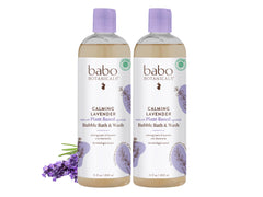 Babo Botanicals Calming Baby Bubble Bath and Wash, 30 fl. Oz