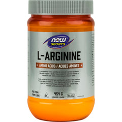 NOW Sports, L-Arginine Powder, Nitric Oxide Precursor, Amino Acids, 454g