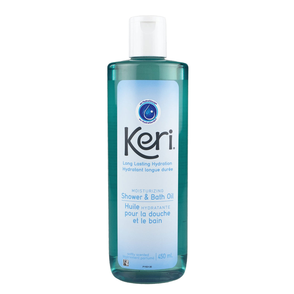 Keri Moisturizing Shower and Bath Oil, 450 Milliliters
