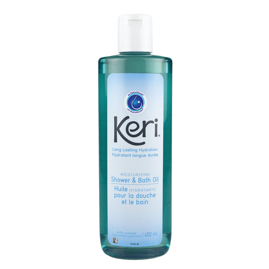 Keri Moisturizing Shower and Bath Oil, 450 Milliliters