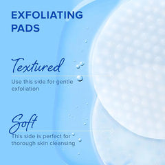 MAREE Glycolic Acid Pads - Toner Pads for Face Cleansing - Tea Tree Oil, Salicylic Acid & Vitamins E, B3, B5 - Facial Peel & Radiance Deep Cleaning Effect - 50 Pads
