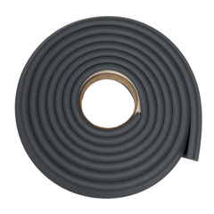 Cardinal Gates EC Edge Cushion for Baby Proofing - Edge Corner Protector Soft Foam Strip for Baby Safety – Guard Against Child Injury on Desk, Table, Bed - 12 Feet of Padding - Made in USA – Gray