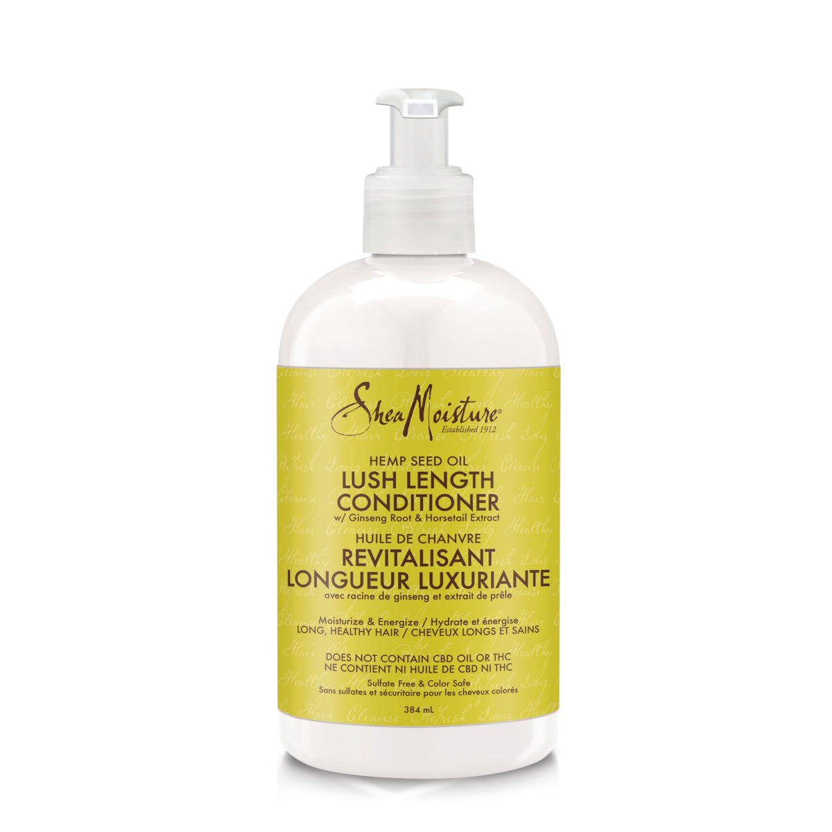 Shea Moisture Cannabis Sativa Hemp Seed Oil Lush Length Conditioner Unisex 13 oz