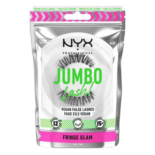 NYX PROFESSIONAL MAKEUP, Jumbo Lash!, Vegan False Lashes, Reusable - FRINGE-GLAM