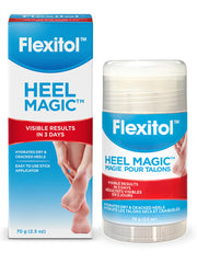 Flexitol Heel Magic for Cracked and Dry Heels – Best Foot Cream for Dry Feet, Cracked Heels, and Heel Repair, Moisturises and Heals Severely Dry, Cracked Skin on Feet and Heels (70g)