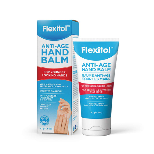 Flexitol Anti-Age Hand Balm with Plantago Lanceolata - Anti-Aging Hand Cream, Best Hand Lotion for Age Spots & Wrinkles (40g)