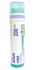 Boiron Allium cepa 200ch,Homeopathic medicine. Each tube contains 4 g (approximately 80 pellets)