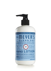 Mrs. Meyer's Clean Day Hand Lotion, Hand Cream for Dry Hands, Non-Greasy Moisturizer Made with Essential Oils, Cruelty Free Formula, Rain Water Scent, 354 ml Bottle
