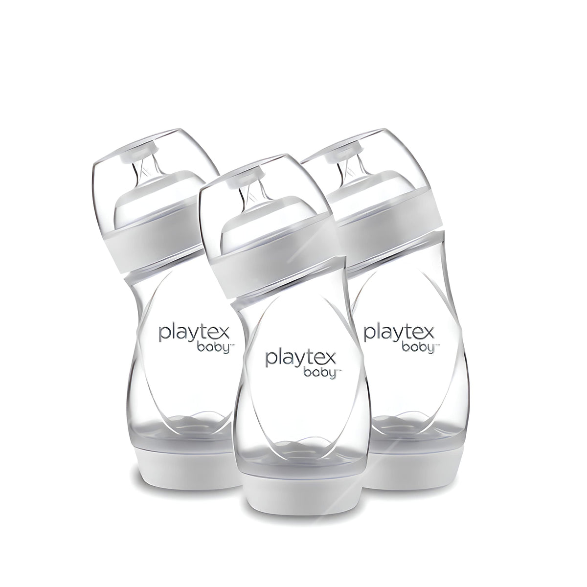 Playtex Baby VentAire Anti-Colic Feeding Baby Bottles, 9 Ounce, Pack of 3 Baby Bottles