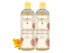 Babo Botanicals Moisturizing Oatmilk Baby Bubble Bath, 30 fl. Oz.