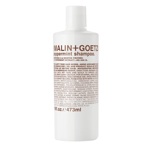 Malin + Goetz Shampoo, Peppermint, 16 Fl Oz