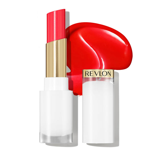 Revlon Super Lustrous Glass Shine Balm, Moisturizing Lip Makeup, Shiny Finish, Made with Hydrating and Nourishing Ingredients for Comfortable Wear, 009 Cherry Luster, 0.11 oz