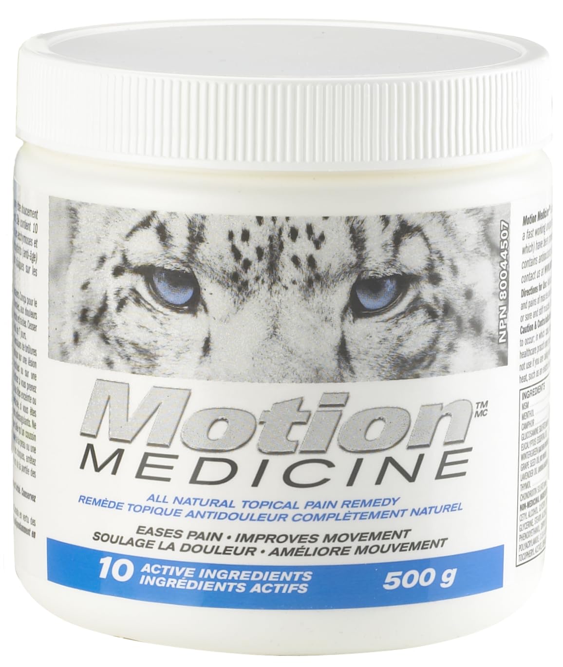 Motion Medicine Topical Pain Remedy 500g / 17oz Tub