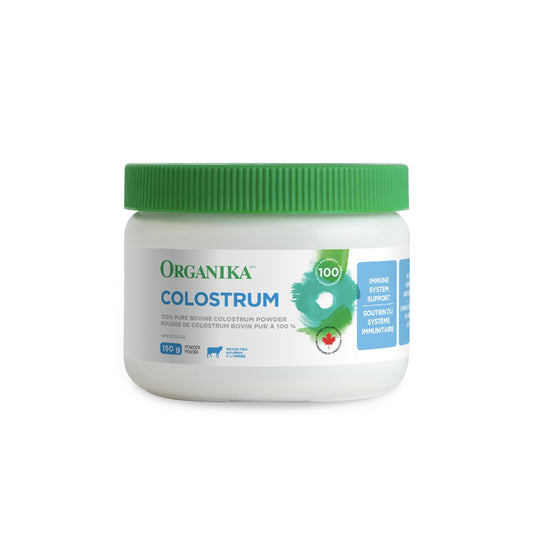 Organika Canadian-Made Colostrum (Bovine)- Immune Support, Grass-Fed- 150g