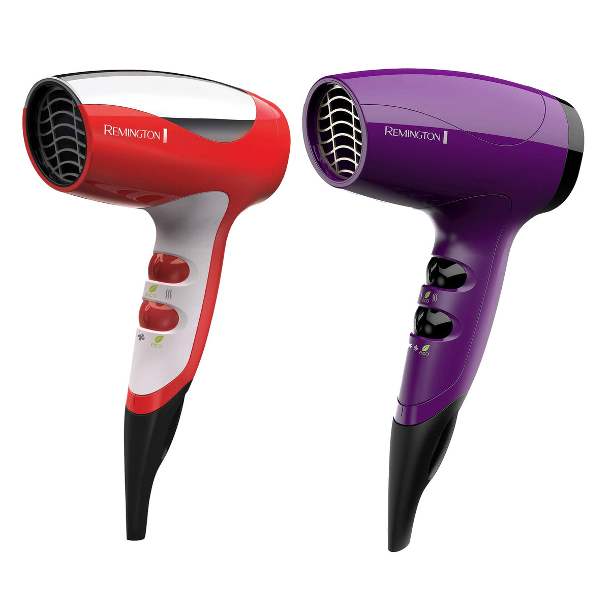Remington Compact Hair Dryer, Travel Size Blow Driger, with Chrome Accents, D5000 (Colors may vary)