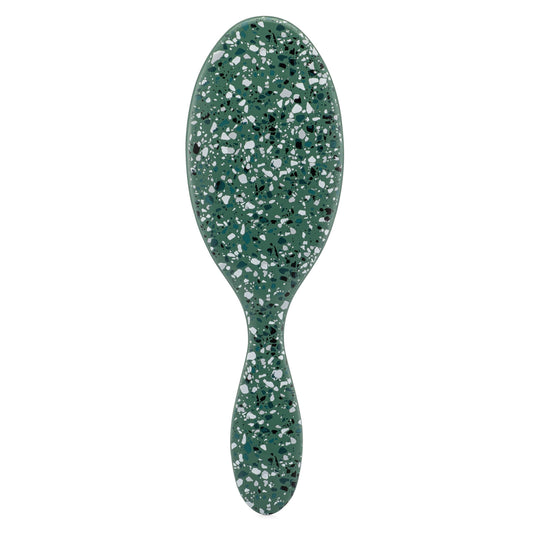 Wet Brush Original Detangler Hair Brush - Supercharged Emerald - All Hair Types - Ultra-Soft IntelliFlex Detangler Bristles Glide Through Tangles with Ease - Pain-Free Comb for Men & Women