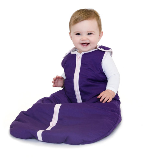 Baby Deedee Sleep Nest Sleeping Sack, Warm Baby Sleeping Bag, Sugar Plum, Medium (6-18 Months)