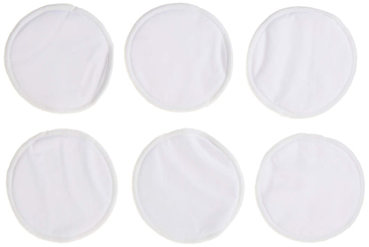 Milkies Softies Nursing Pads, White/Clear