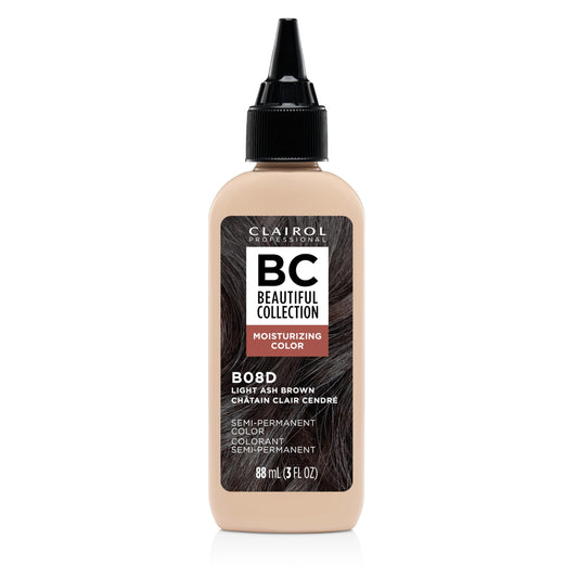 Clairol Professional Beautiful Collection Hair Color, 8D Light Ash Brown, 3 Fl Oz - Packaging May Vary