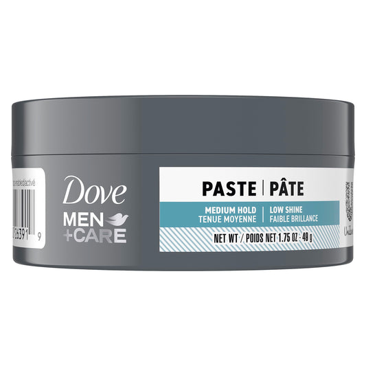 DOVE MEN+CARE Hair Styling Paste for everyday use Sculpt & Texturize textured look and matte finish 49 g