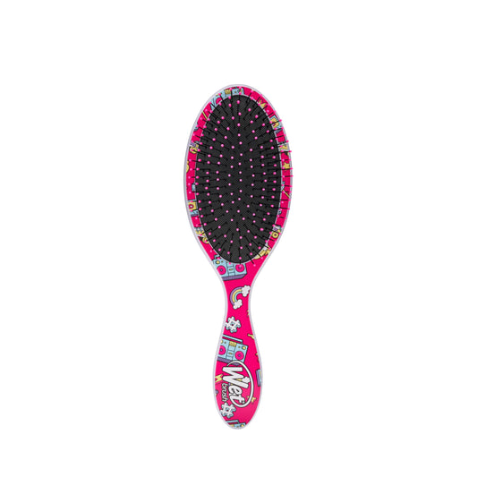 Wet Brush Original Detangler Brush - Radio, Happy Hair - All Hair Types - Ultra-Soft Bristles Glide Through Tangles with Ease - Pain-Free Comb for Men, Women, Boys & Girls