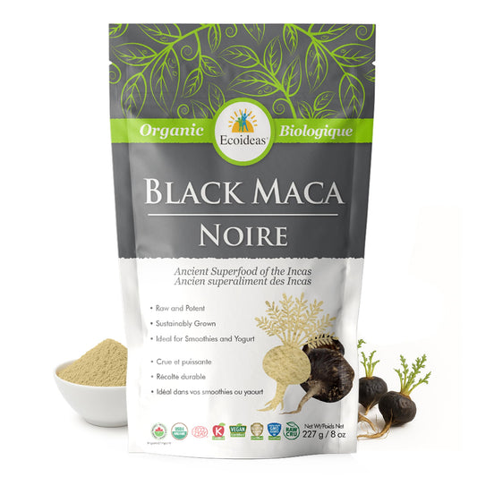 Ecoideas Organic Black Maca, 227g